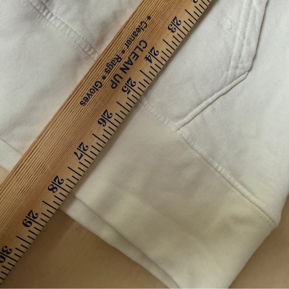 California Incline French Terry Cream Logo Sweatshirt - XL New - Picture 5 of 9